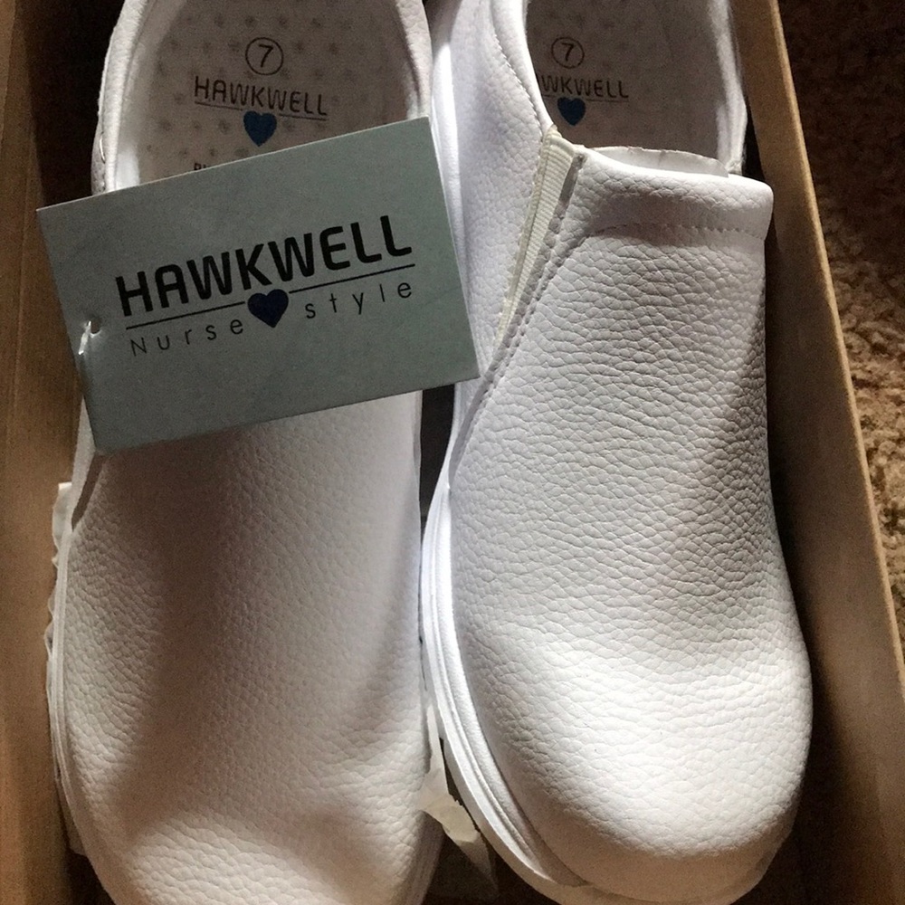 Women Harkwell White Nursing/Scrub Shoes